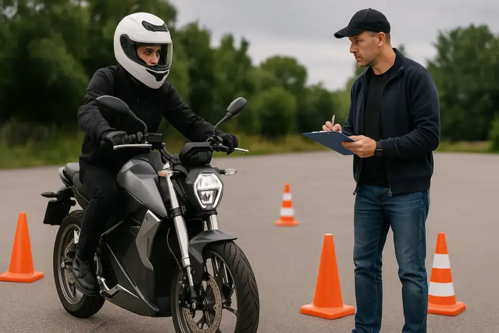Patente A per moto elettriche: scopri come cambia la preparazione per l’esame pratico