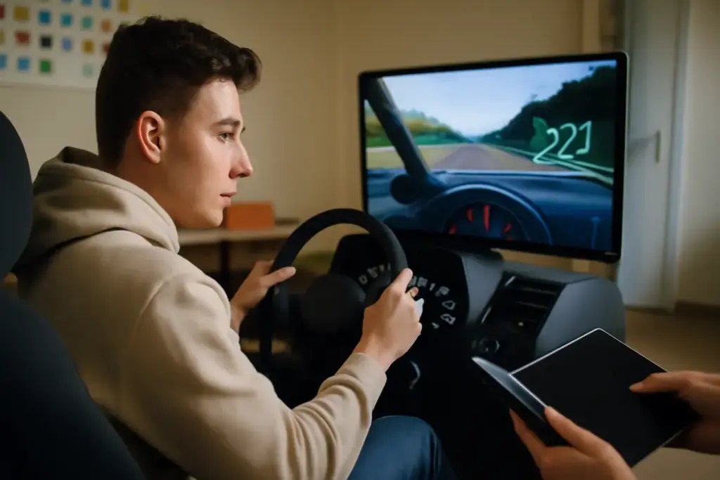 Conseguire la patente auto avvalendosi delle simulazioni digitali: perché velocizzano il percorso